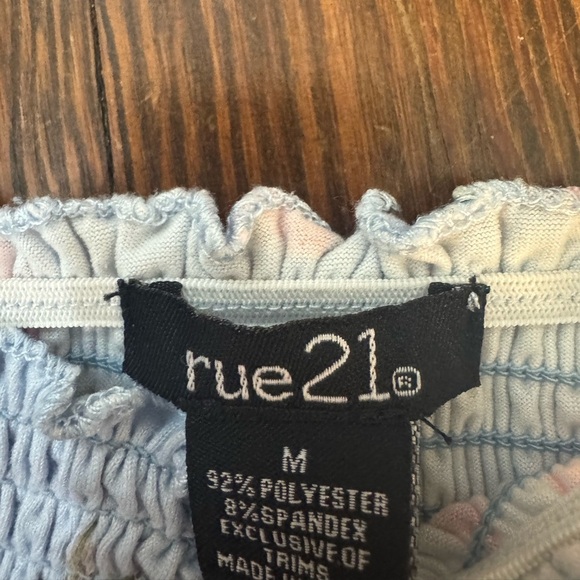 Rue21 Light Blue Romper - Picture 3 of 3